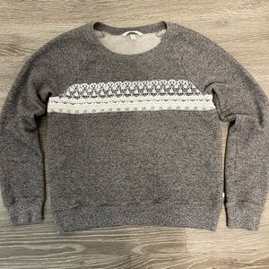 Victoria Secret Lace Crewneck Sweater